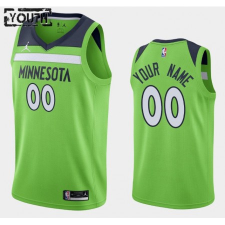Minnesota Timberwolves Custom Jordan Brand 2020-2021 Statement Edition Lasten Pelipaidat Swingman